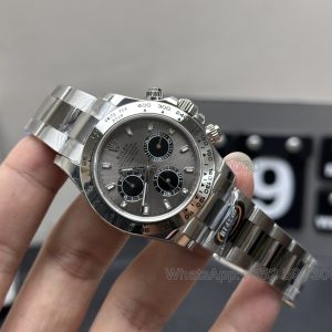 oyster perpetual rolex daytona super clone watch bt factory men's 4130 grey 1