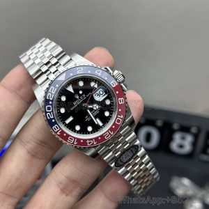 rolex pepsi circle gmt super clone watch clean factory v3 edition 126710 men's 3285 mechanical luminescent water resistant1