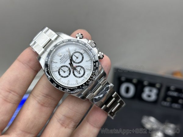 Daytona Super Clone Watch Rolex 126500 Panda Di 4131C Factory Mechanical Waterproof Chronograph 3