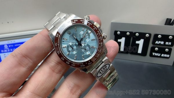 rolex daytona blue super clone watch clean factory men 116506 3