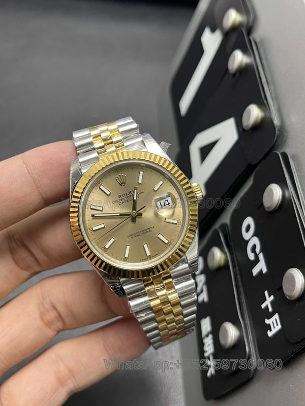 datejust 41mm price super clone watch vs factory men's rolex mechanical 3