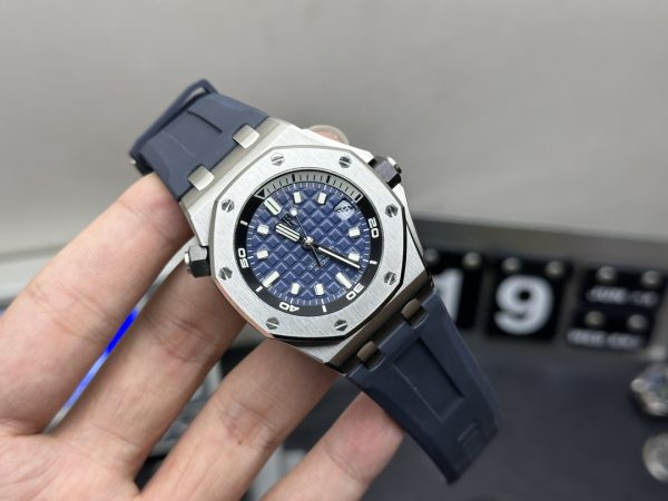 ap offshore blue super clone watch aps factory 15720 mechanical 1