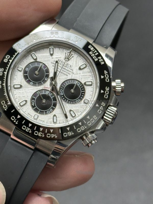 rolex daytona super clone watch bt factory men's 4130 meteorite dial 8