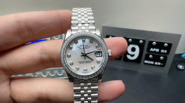 Lady-datejust Super Clone Watch Rolex women 2836 mechanical 31mm 6