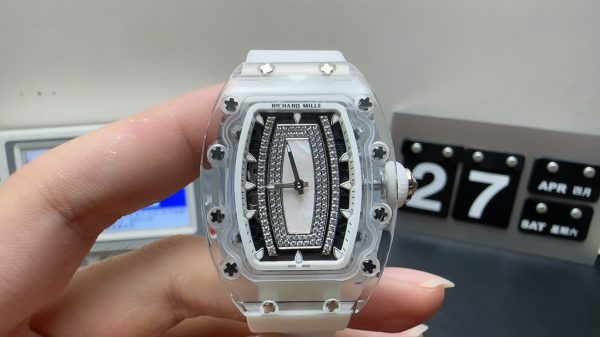 Richard mille Super Clone Watch RM037 Women 9015 Mechanical 6