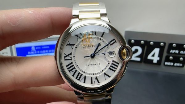 Ballon Bleu Super Clone Watch Cartier Men 2824 Mechanical 42mm 6