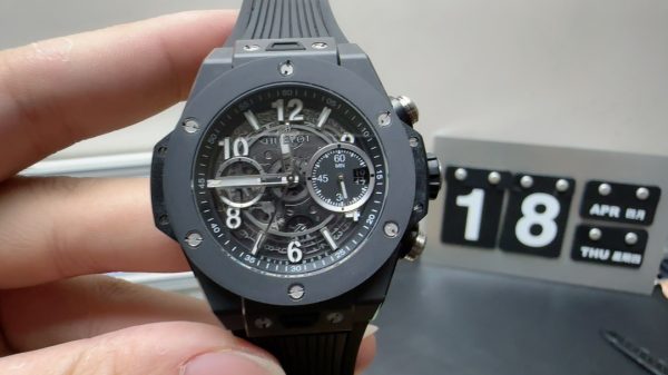 Hublot Super Clone Watch big bang Men Ceramic 1280 Mechanical 45mm 6