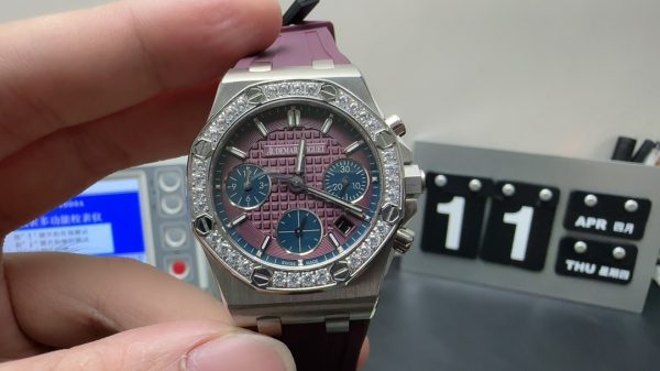 Royal Oak Offshore Super Clone Watch Audemars Piguet women 7750 Mechanical 37mm 6