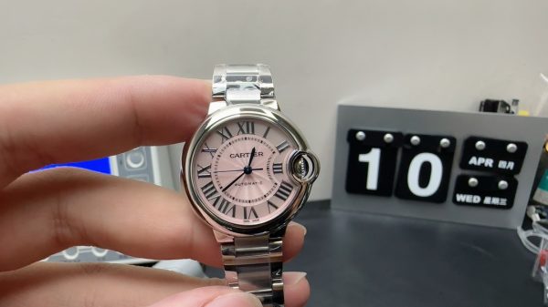 Ballon Bleu Super Clone Watch Cartier Women 076 Mechanical 33mm 6