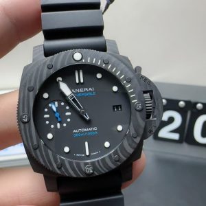 panerai pam2231 super clone watch vs factory men 42mm carbon fibre 1