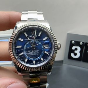 Sky-dweller Super Clone Watch Rolex Men 904 steel 9002 mechanical 42mm 6