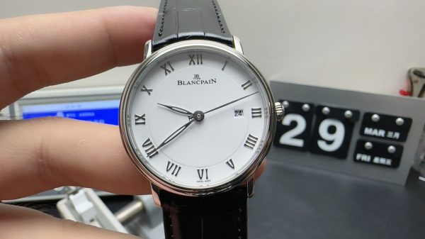 Blancpain Super Clone Watch Villeret Men 9015 Mechanical 40mm 6