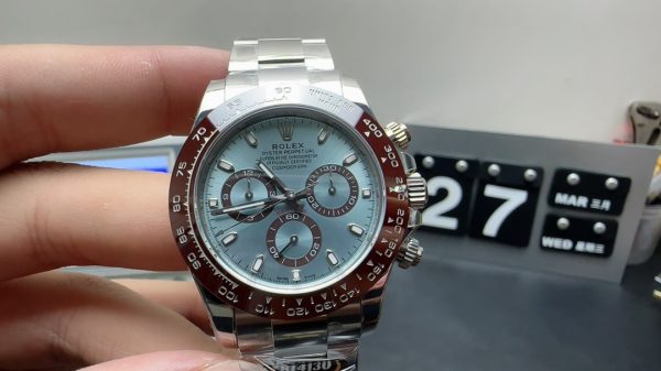 Daytona Super Clone Watch Rolex Men 904 Steel 4130 Mechanical 40mm 6