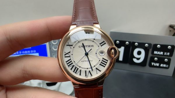 Ballon Bleu Super Clone Watch Cartier Men 2824 Mechanical 42mm 6