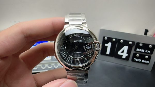 Ballon Bleu Super Clone Watch Cartier Men 2824 Mechanical 42mm 6