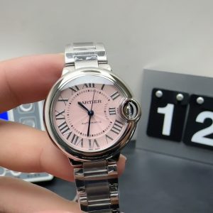 Ballon Bleu Super Clone Watch Cartier Women 076 Mechanical 33mm 6