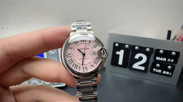 Ballon Bleu Super Clone Watch Cartier Women 076 Mechanical 33mm 6