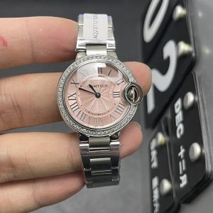 Ballon Bleu Super Clone Watch Cartier Women Quartz 33mm 6