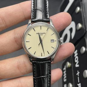 pp 5227 Super Clone Watch Patek Philippe calatrava Men 324 Mechanical 39mm 7