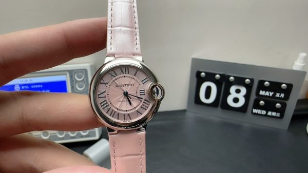 Ballon Bleu Super Clone Watch Cartier women Mechanical 33mm 6