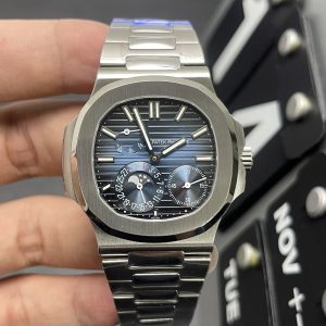 pp 5712 Super Clone Watch Patek Philippe Nautilus Men Mechanical 40mm 6