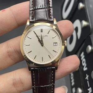 pp 5296 Super Clone Watch Patek Philippe calatrava Men 324 Mechanical 38mm 6