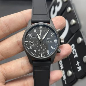 Pilots Super Clone Watch IWC Men Titanium 7750 Mechanical 41mm 6