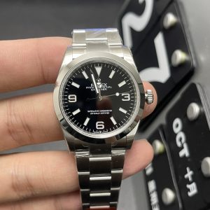 Explorer Super Clone Watch Rolex Men 904 Steel 3132 Mechanical 39mm 6