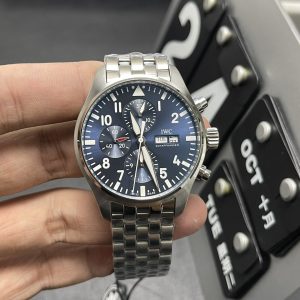 Pilots Super Clone Watch IWC Men 316 Steel 7750 mechanical 43mm 6