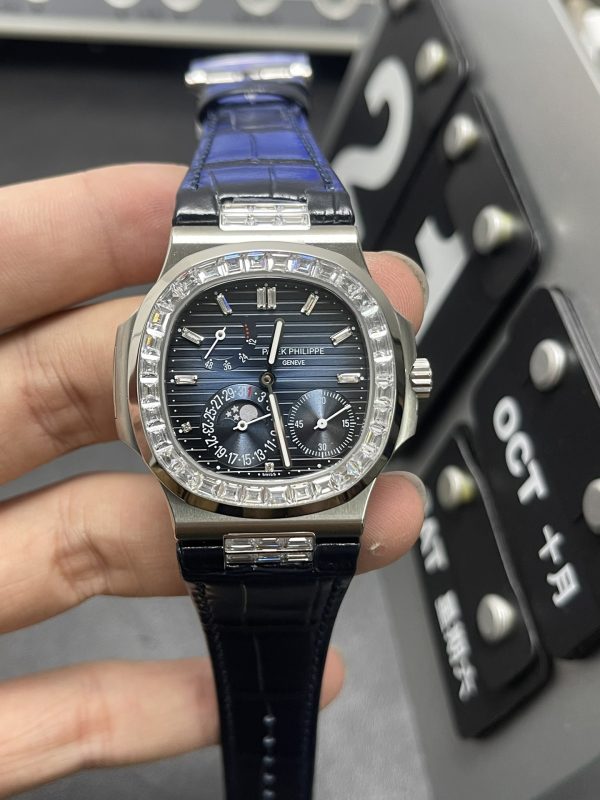 pp 5712 Super Clone Watch Patek Philippe Nautilus Men Mechanical 40mm 6