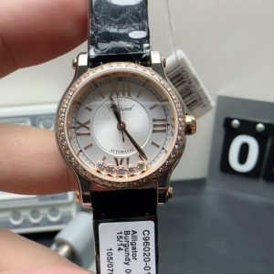 Chopard Super Clone Watch HAPPY DIAMONDS women 316 steel mechanical 36mm 6