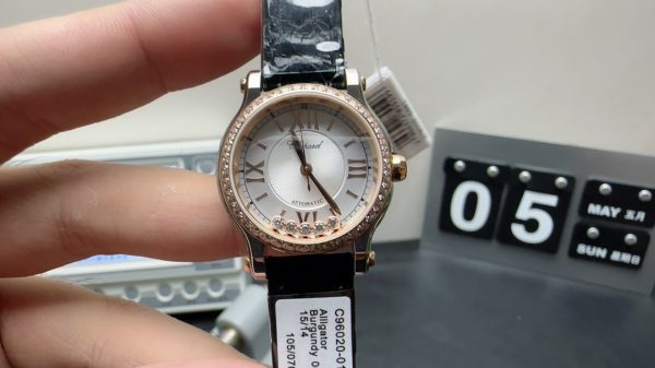 Chopard Super Clone Watch HAPPY DIAMONDS women 316 steel mechanical 36mm 6