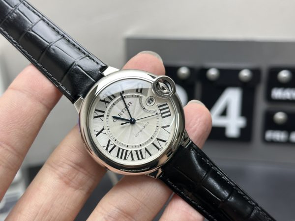 Ballon Bleu Super Clone Watch Cartier Men 316 Steel 2892 Mechanical 42mm 5