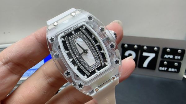 Richard mille Super Clone Watch RM037 Women 9015 Mechanical 5