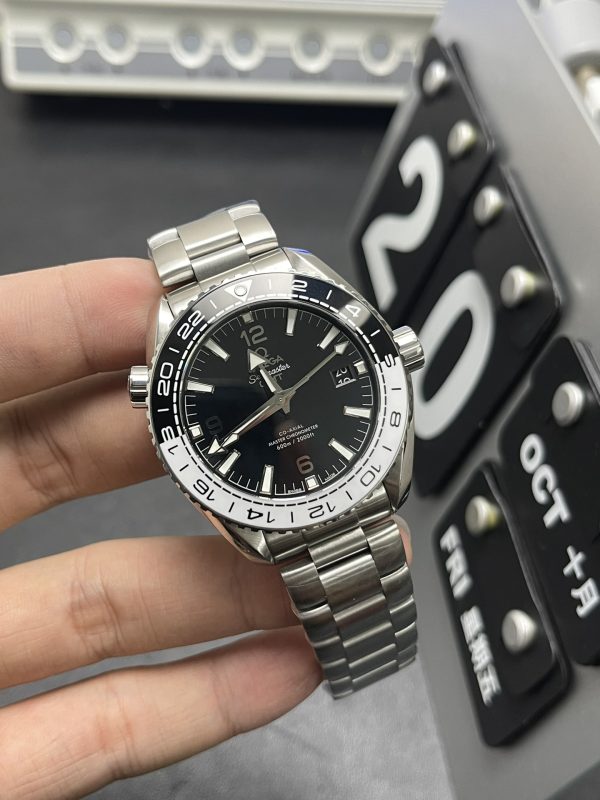 omega seamaster 43.5 super clone watch vs factory gmt 600m 2