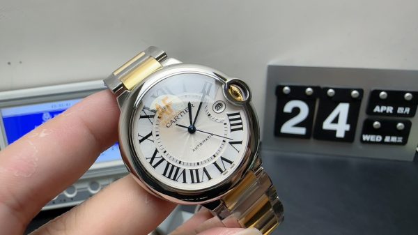 Ballon Bleu Super Clone Watch Cartier Men 2824 Mechanical 42mm 5