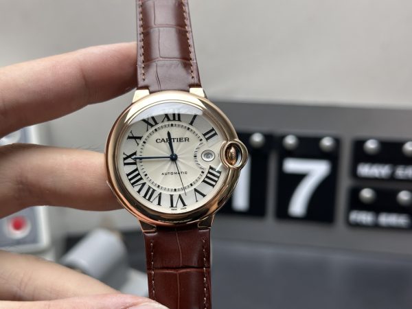 Ballon Bleu Super Clone Watch Cartier Men 2824 Mechanical 42mm 7