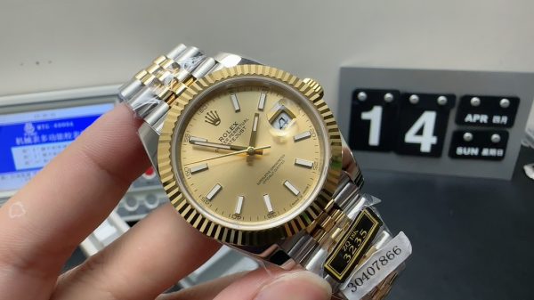 Datejust Super Clone Watch Rolex men 904 Steel 3235 mechanical 41mm 5