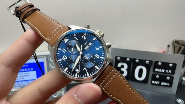 Pilots Super Clone Watch IWC Men 316 Steel 7750 mechanical 43mm 5