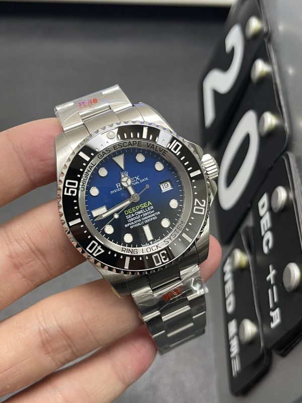 Sea-dweller Super Clone Watch Rolex Men 904 steel 3235 mechanical 44mm 5