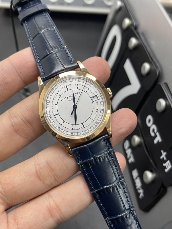 pp 5296 Super Clone Watch Patek Philippe Calatrava Men 324 Mechanical 38mm 5