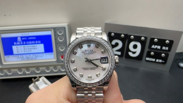 Lady-datejust Super Clone Watch Rolex women 2836 mechanical 31mm