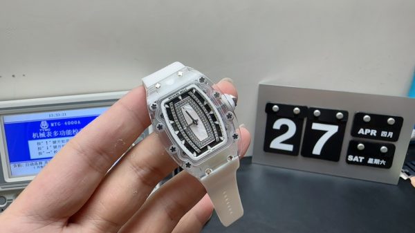 Richard mille Super Clone Watch RM037 Women 9015 Mechanical