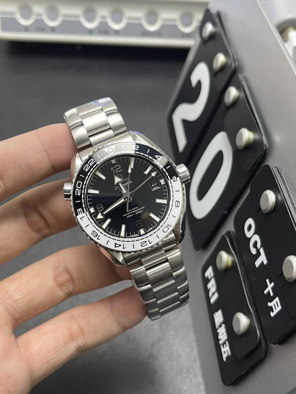 omega seamaster 43.5 super clone watch vs factory gmt 600m 3