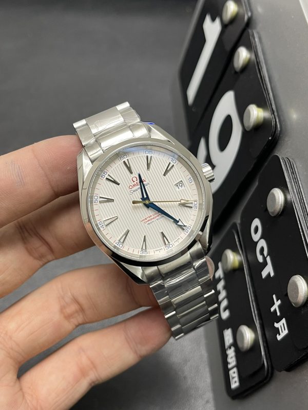 omega seamaster aqua terra 150m super clone watch vs factory gold hands mechanical 3