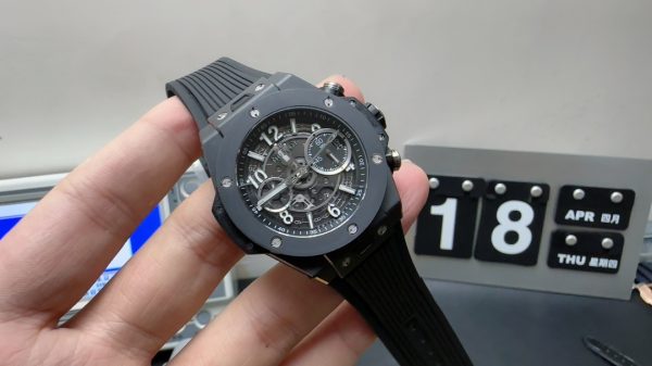 Hublot Super Clone Watch big bang Men Ceramic 1280 Mechanical 45mm