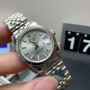 Datejust Super Clone Watch Rolex women 904 Steel 2824 mechanical 31mm