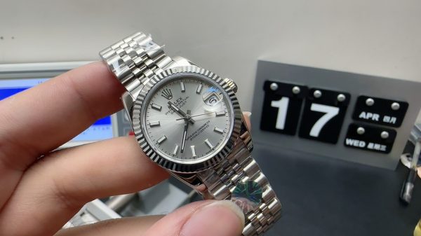 Datejust Super Clone Watch Rolex women 904 Steel 2824 mechanical 31mm