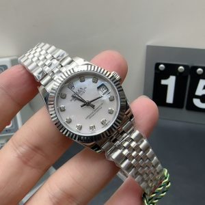 Datejust Super Clone Watch Rolex women 904 steel 3235 mechanical 36mm