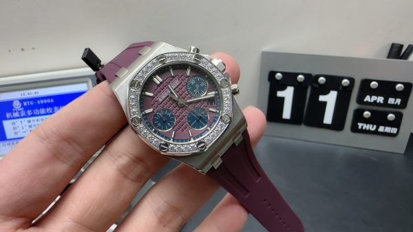 Royal Oak Offshore Super Clone Watch Audemars Piguet women 7750 Mechanical 37mm